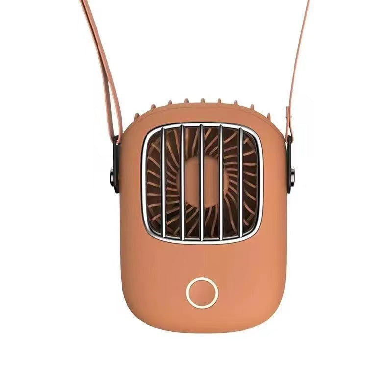Ventilador de Cuello Portátil Recargable USB – Silencioso 3 Velocidades