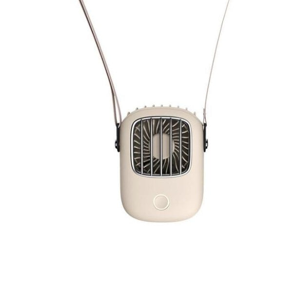 Ventilador de Cuello Portátil Recargable USB – Silencioso 3 Velocidades