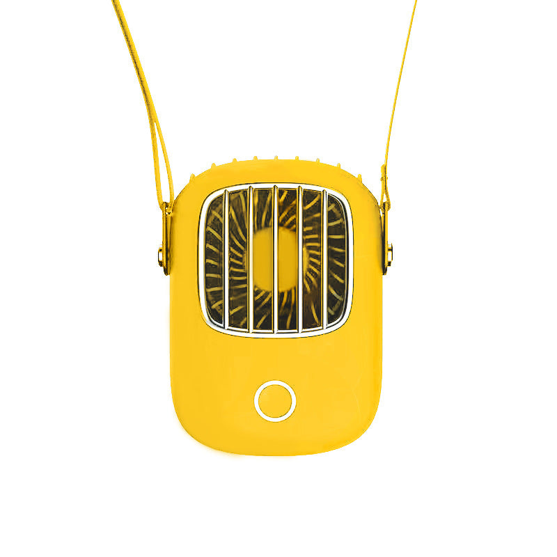 Ventilador de Cuello Portátil Recargable USB – Silencioso 3 Velocidades