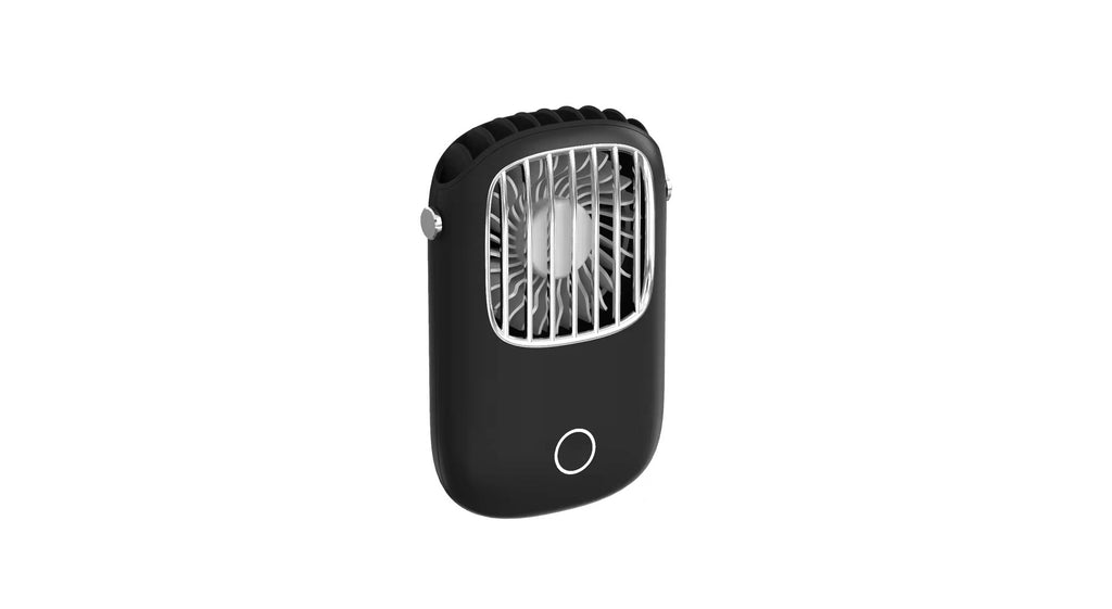 Ventilador de Cuello Portátil Recargable USB – Silencioso 3 Velocidades