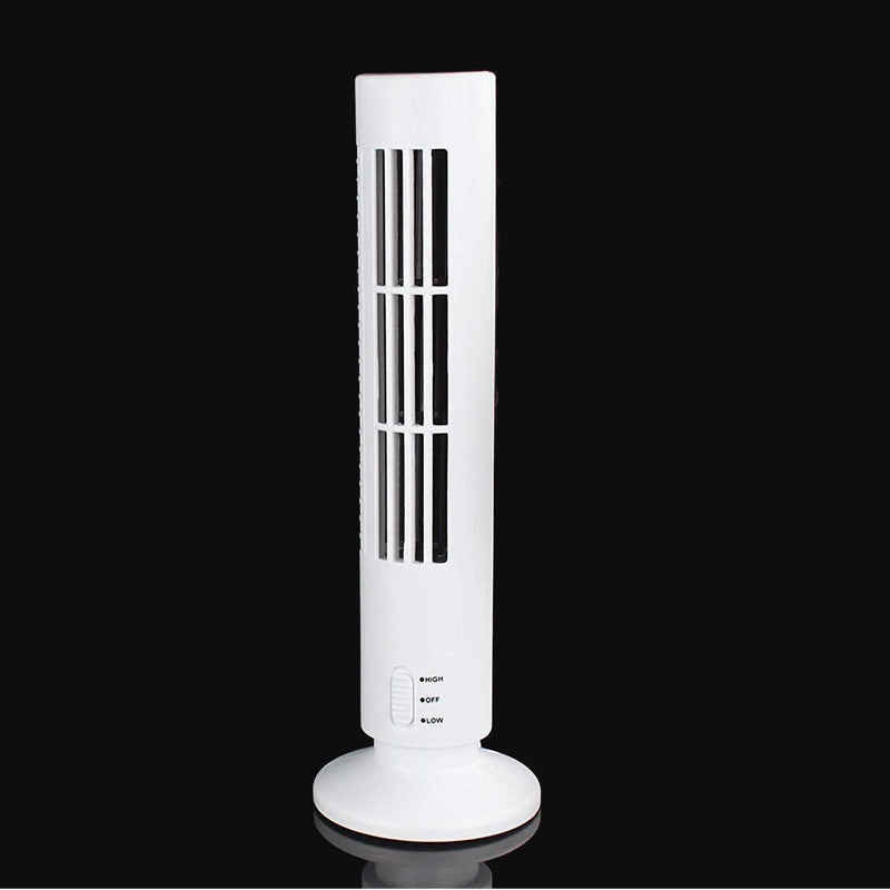 Ventilador de Torre sin Aspas: Mini Aire Acondicionado Vertical y Portátil